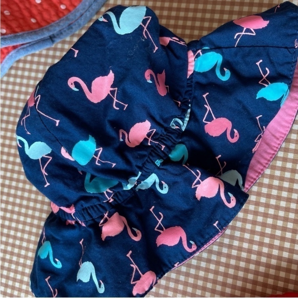 Set of 3 baby girl sun hats. Baby Gap /
Carter's / Gymboree - Picture 7 of 12